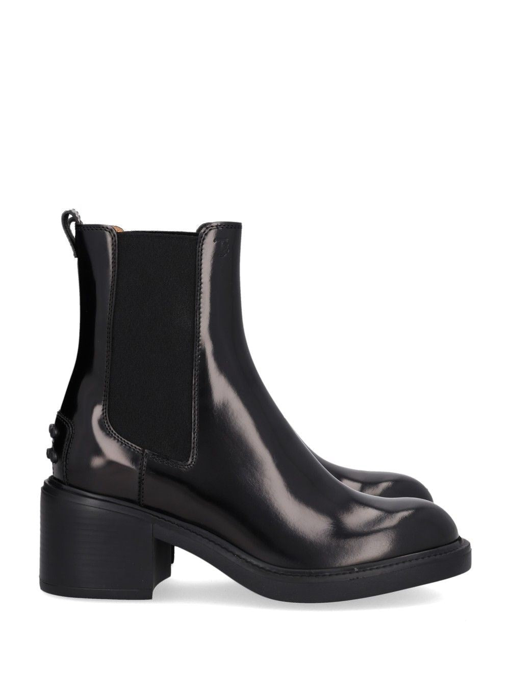 Tod's Leather Ankle Boot - Black