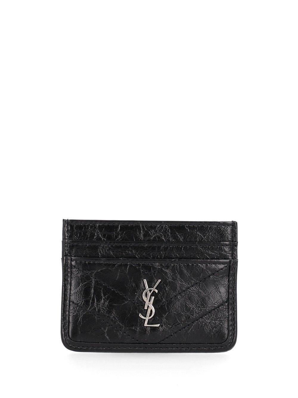 Saint Laurent "Niki" Card Holder - Black
