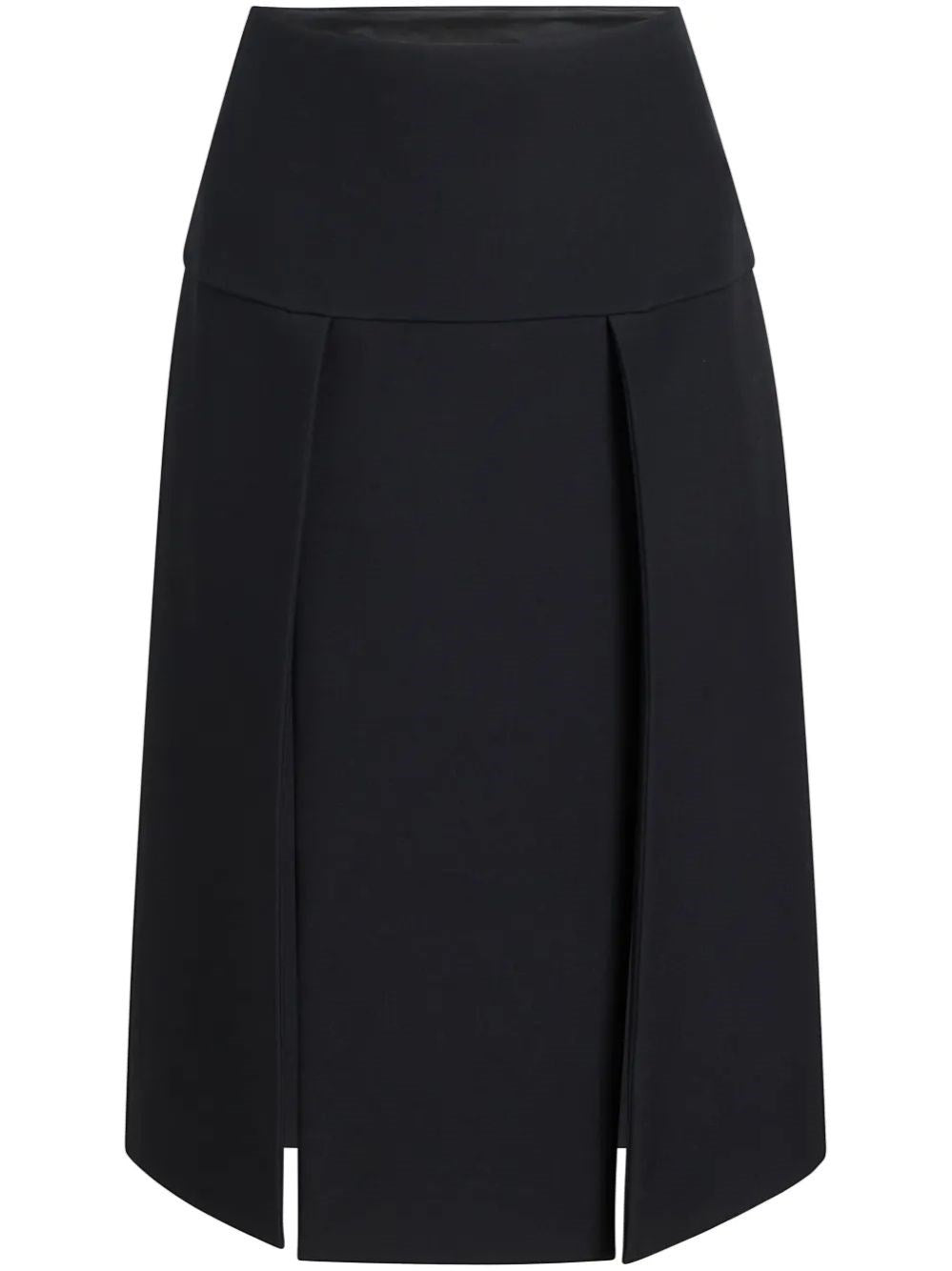 Khaite "Kidd" Midi Skirt - Black
