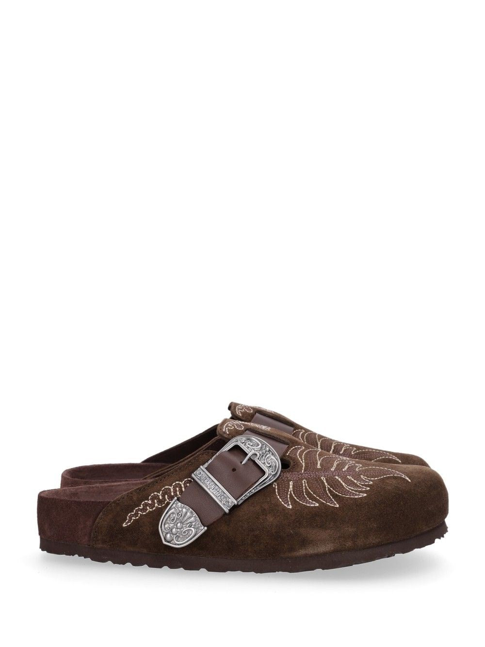 Etro Boston Sabot Birkenstock By Etro - Brown