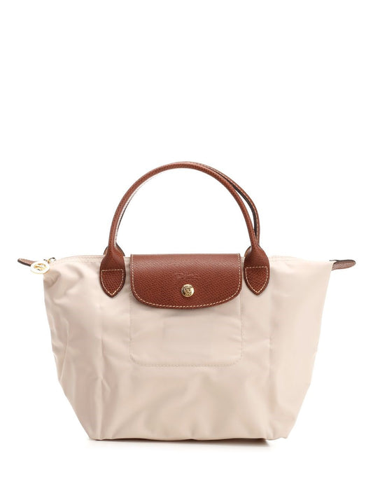 Longchamp Paris Le Pliage Original - Sac À Main S - Beige