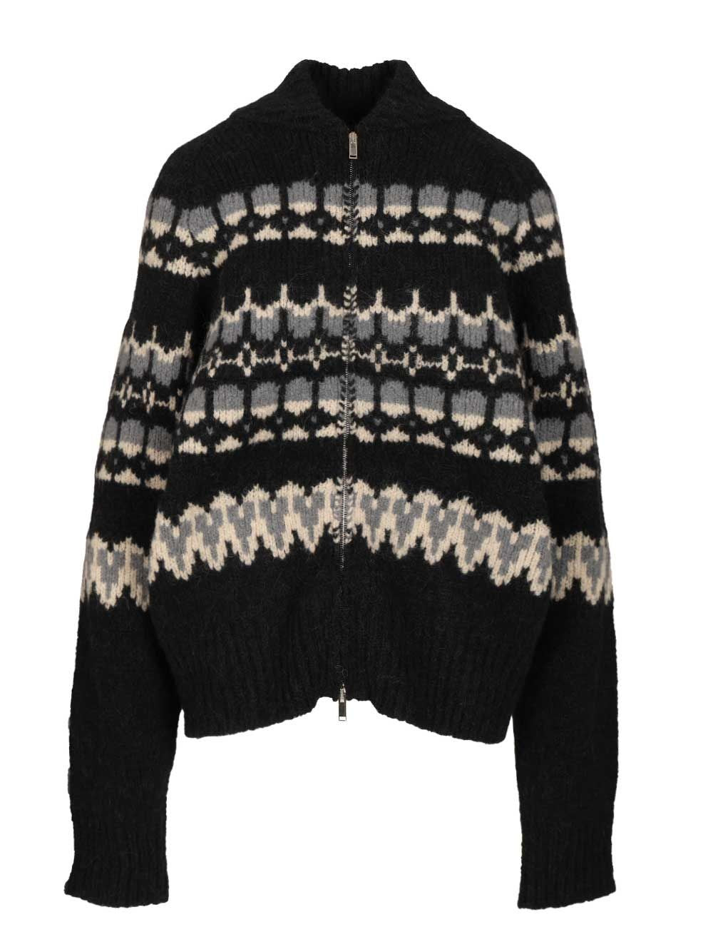 Barena Venezia "Anders Caleo" Cardigan - Black