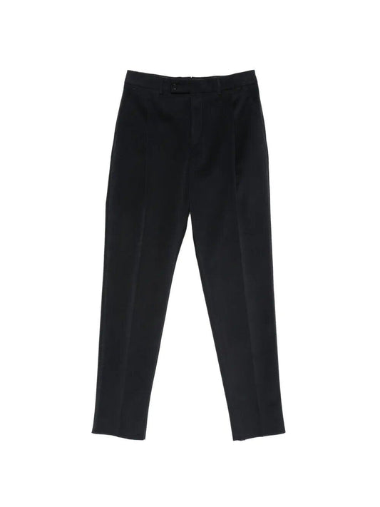 Caruso Cotton Drill Trousers - Blue