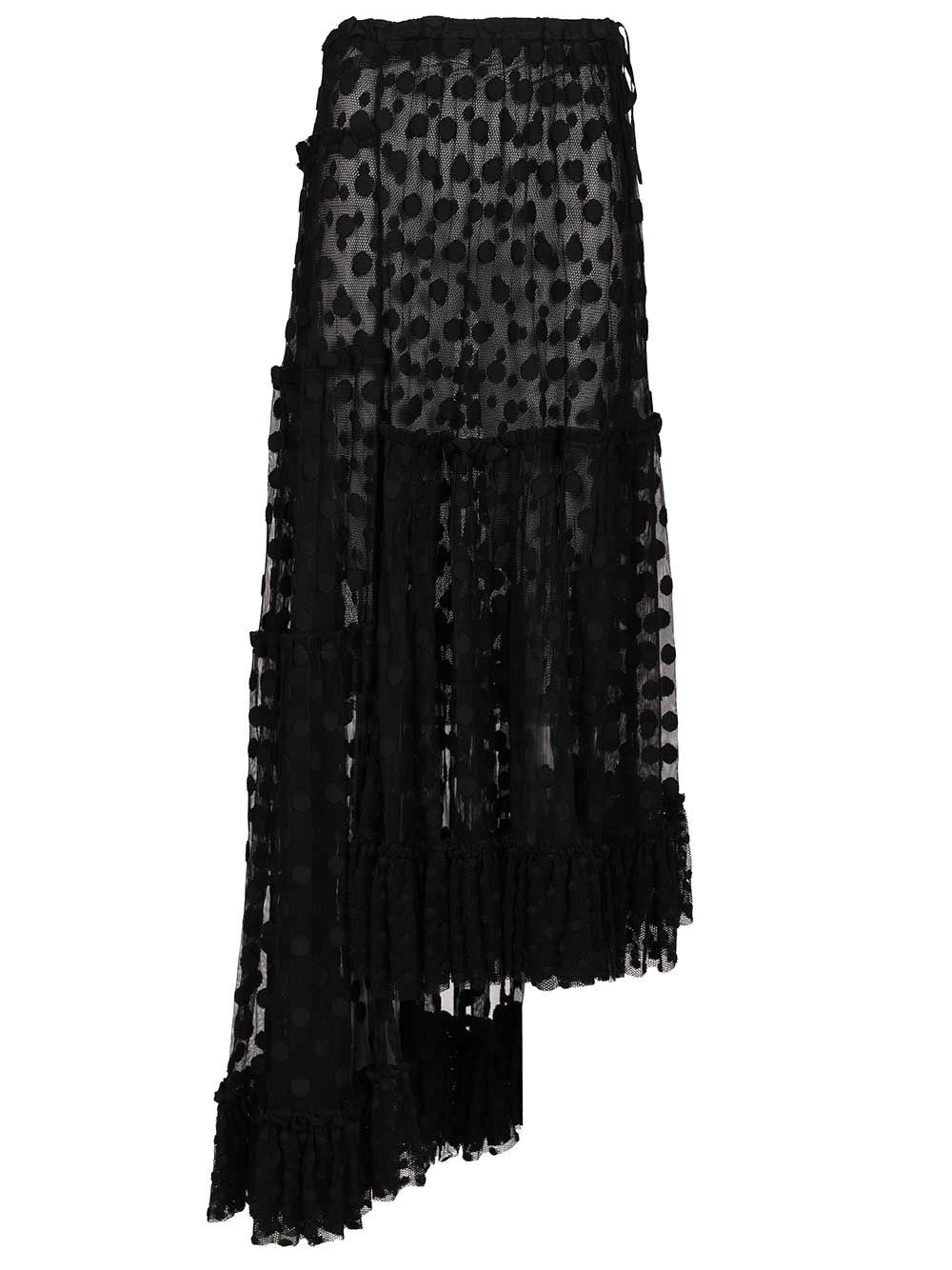Dries Van Noten Sunia Long Skirt - Black