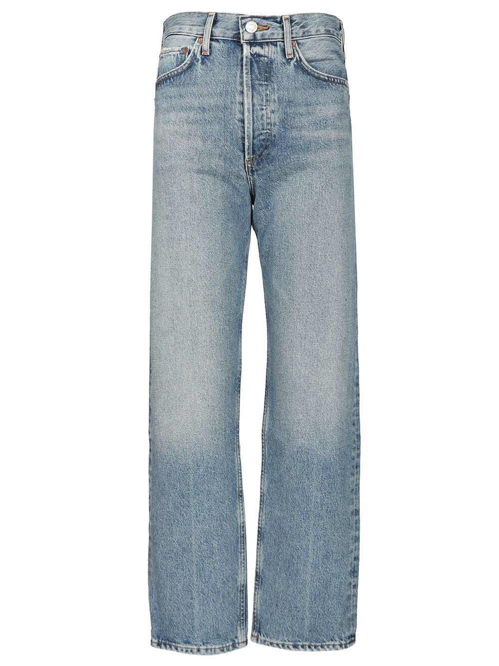 Agolde Straight Jeans - Sky Blue