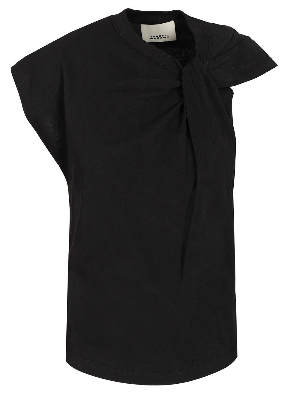 Isabel Marant Nayda T-Shirt In Cotton Jersey - Black