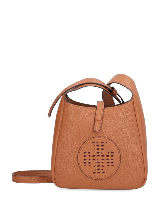 Tory Burch Miller Swing Leather Bag - Brown