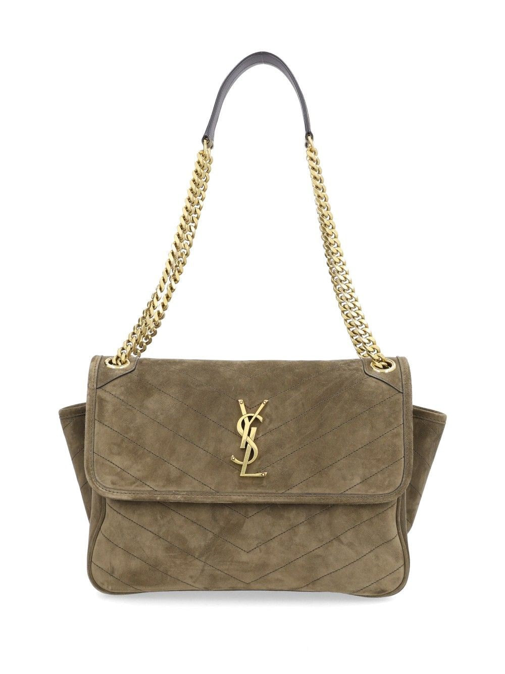 Saint Laurent "Niki Tripouch" Shoulder Bag - Green