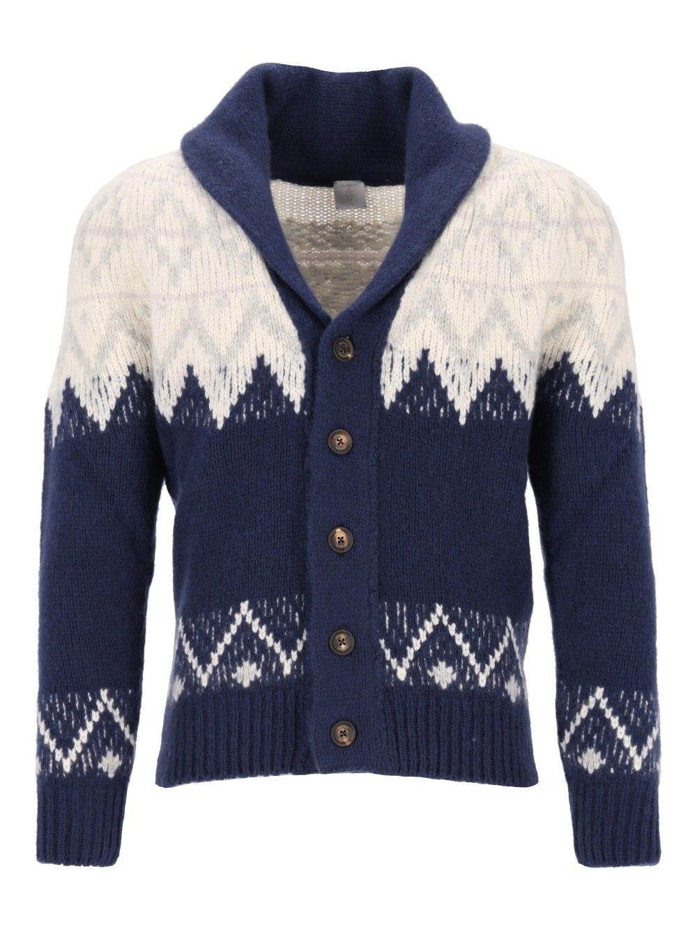 Eleventy Shawl Collar Cardigan - Multi