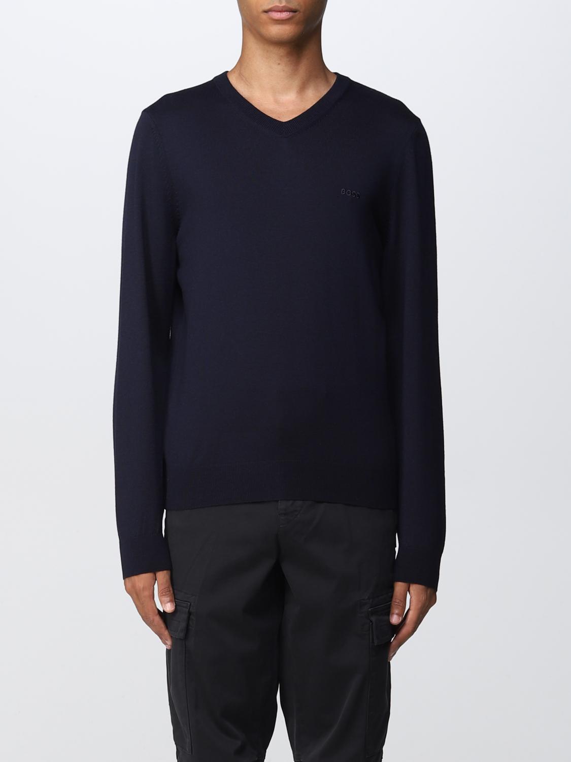 Boss Sweater Men Blue