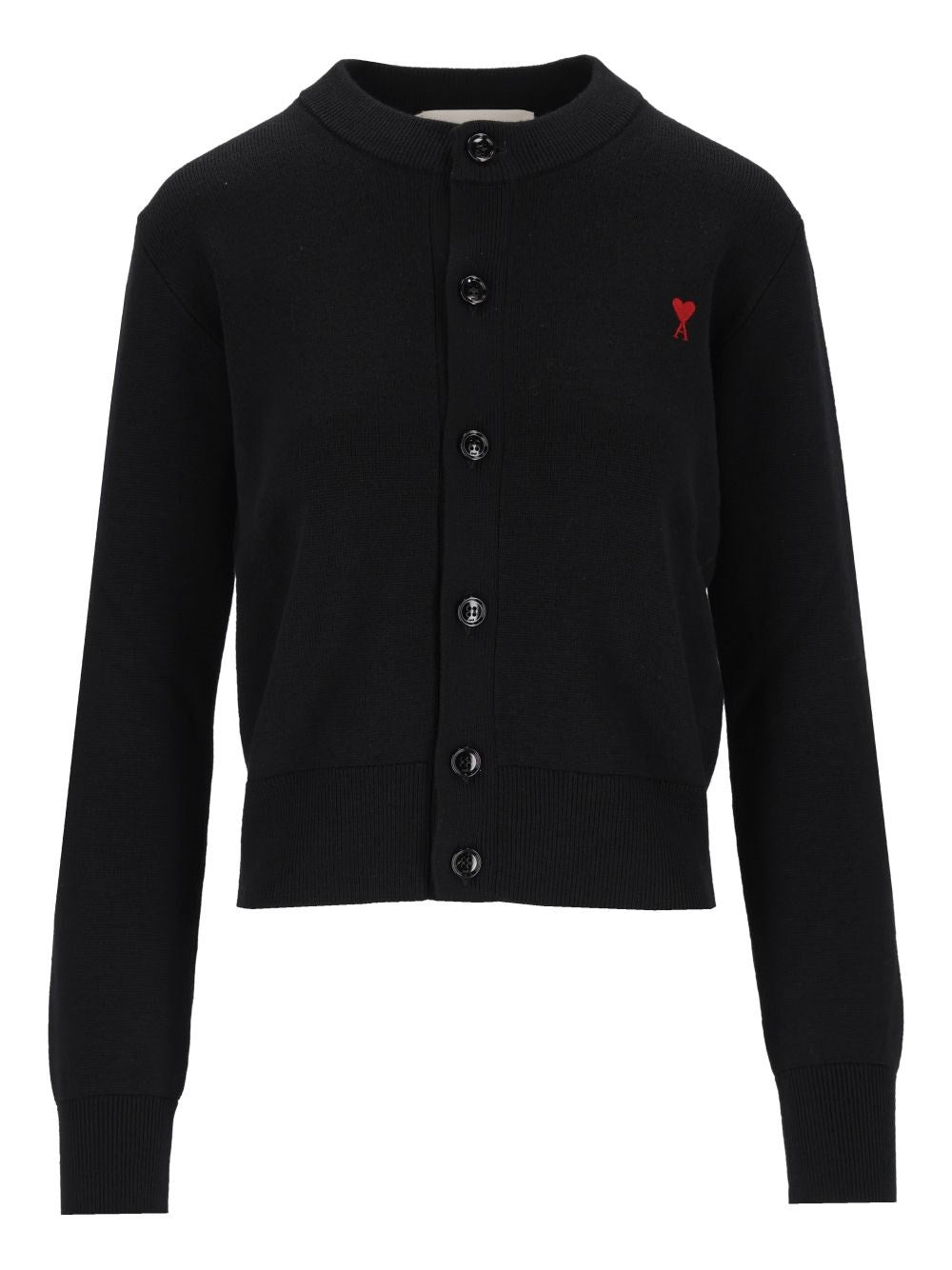 Ami Knit Cardigan - Black
