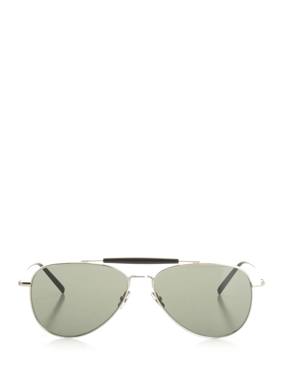 Saint Laurent "Aviator" Sunglasses - Silver