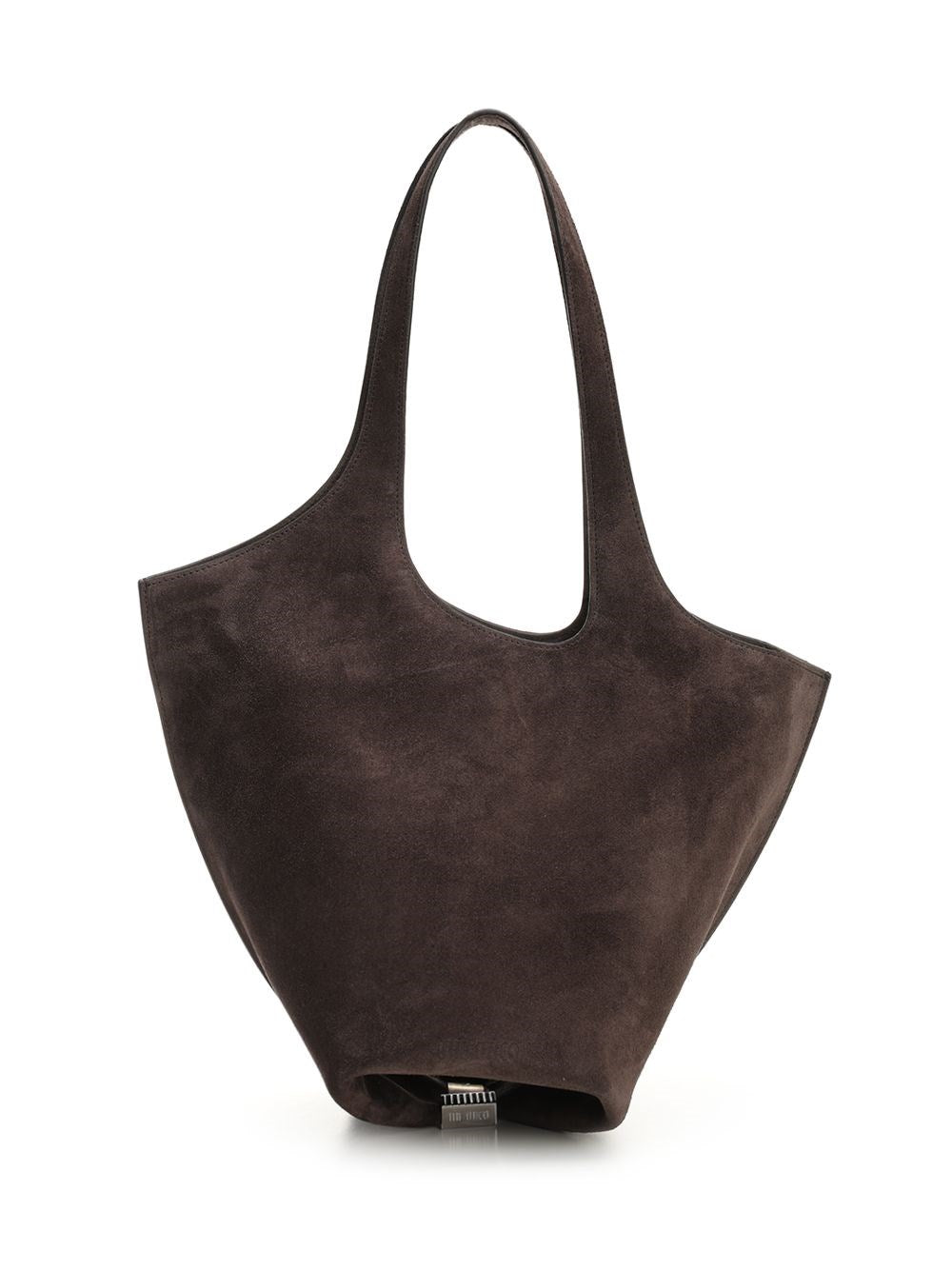 The Attico "The Scoop" Medium Shoulder Bag - Brown