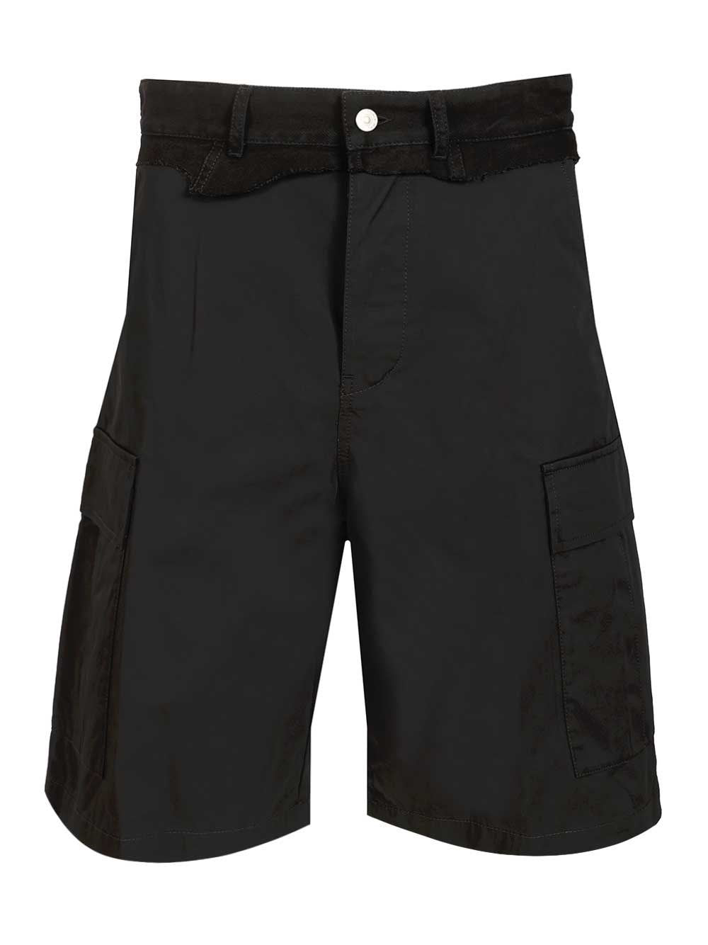 Mm6 Maison Margiela Shorts - Black