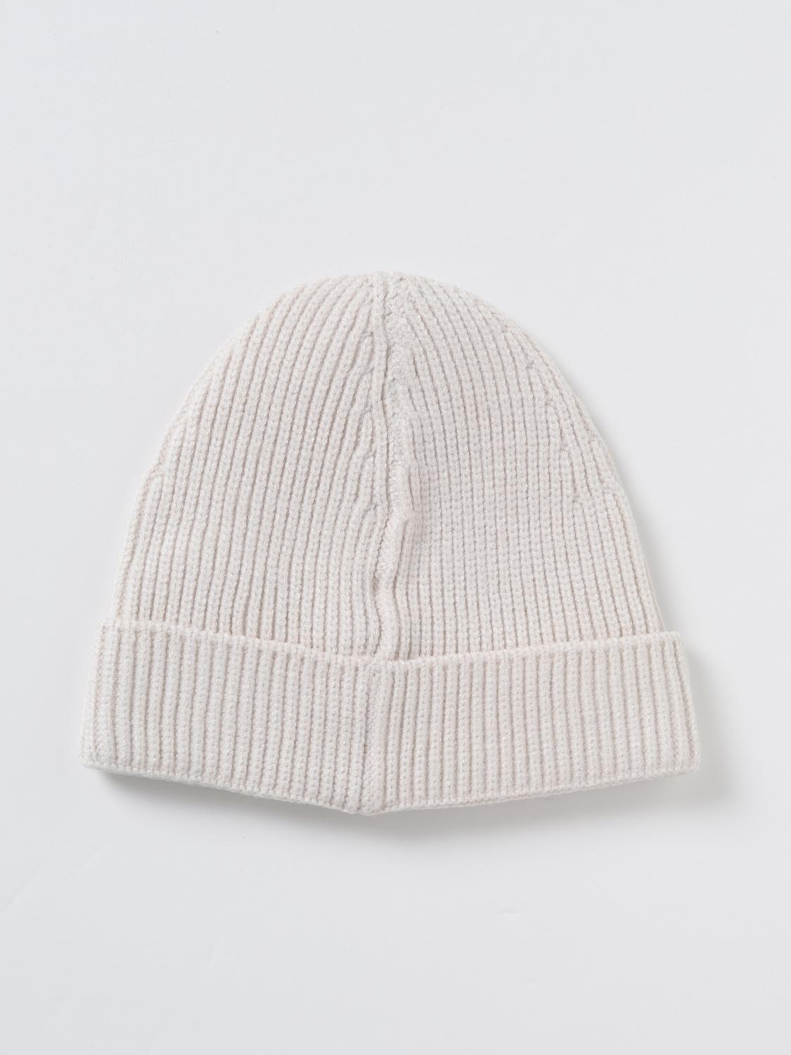Pinko Girls' Hats Kids Yellow Cream