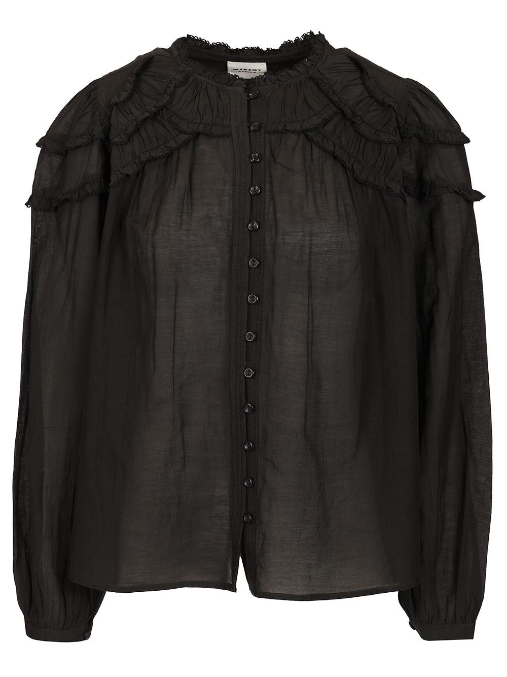 Marant Etoile "Christa" Blouse - Black