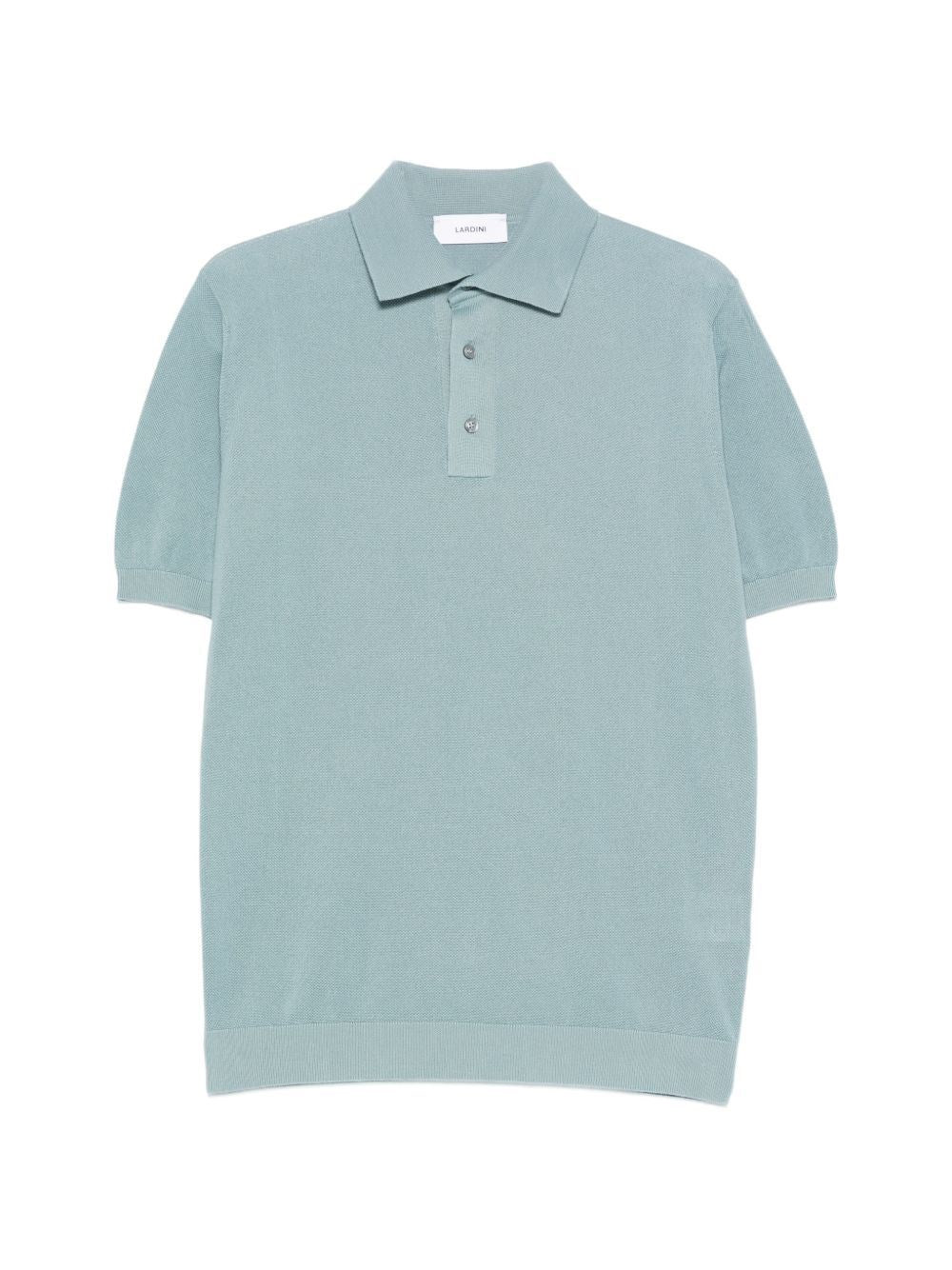 Lardini Short Sleeve Polo Shirt - Green