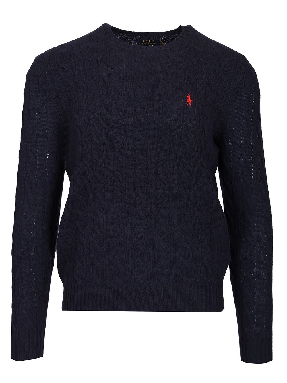Polo Ralph Lauren Cable Knit Sweater - Black