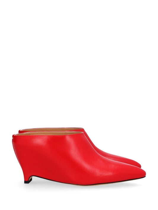 Maison Margiela "Heel-Less" Mules - Red