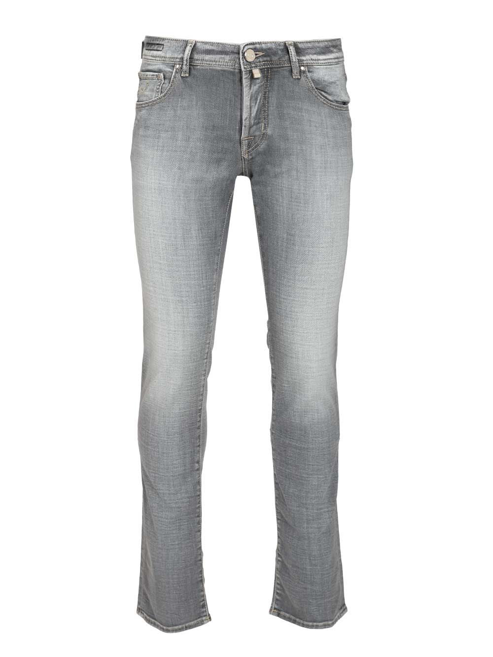 Jacob Cohen Super Slim Fit "Nick" Jeans - Grey