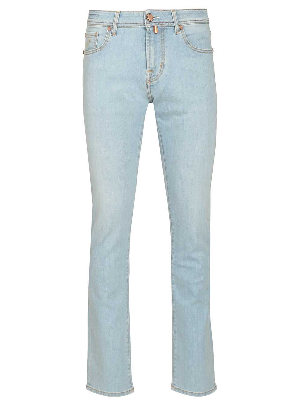Jacob Cohen 5 Pocket Bard Regular-Slim Jeans - Sky Blue