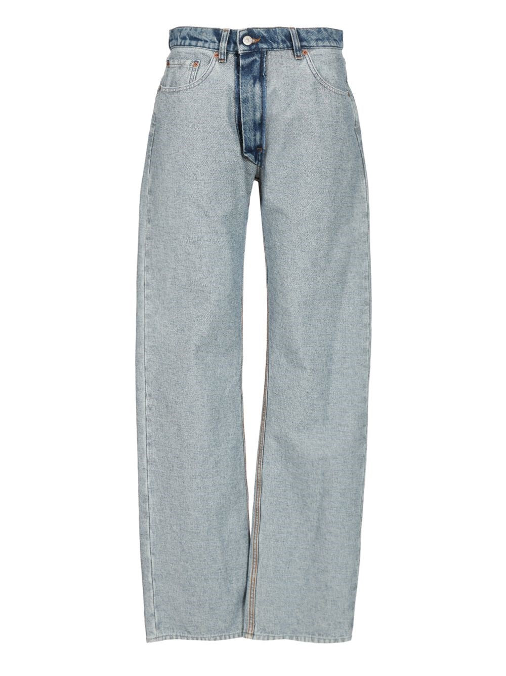 Mm6 Maison Margiela Straight Leg Jeans - Blue
