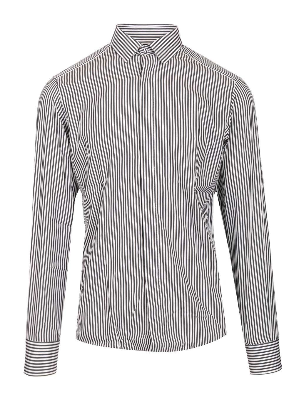Tom Ford Cotton And Silk Shirt - Multi