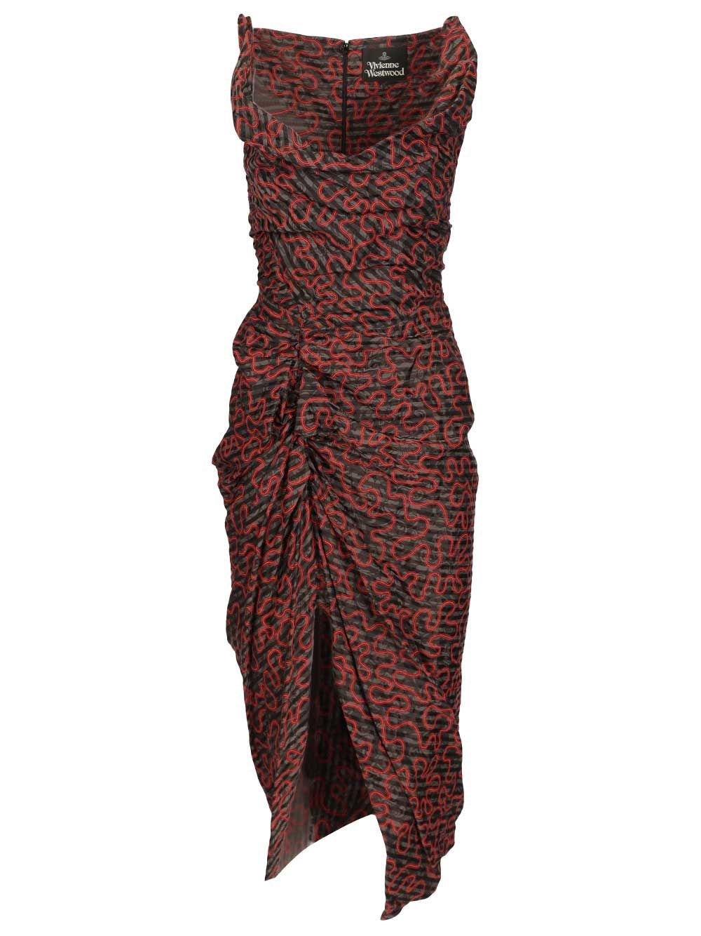 Vivienne Westwood Sleeveless Panther Dress - Multi