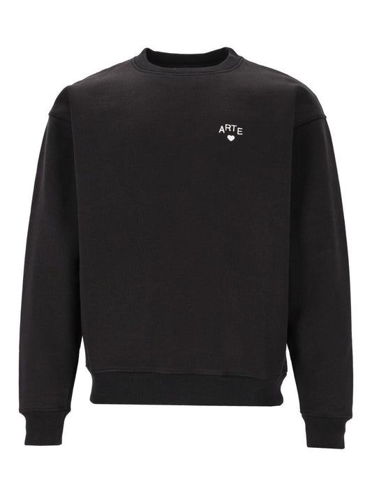 Art Heart Art Sweatshirt - Black