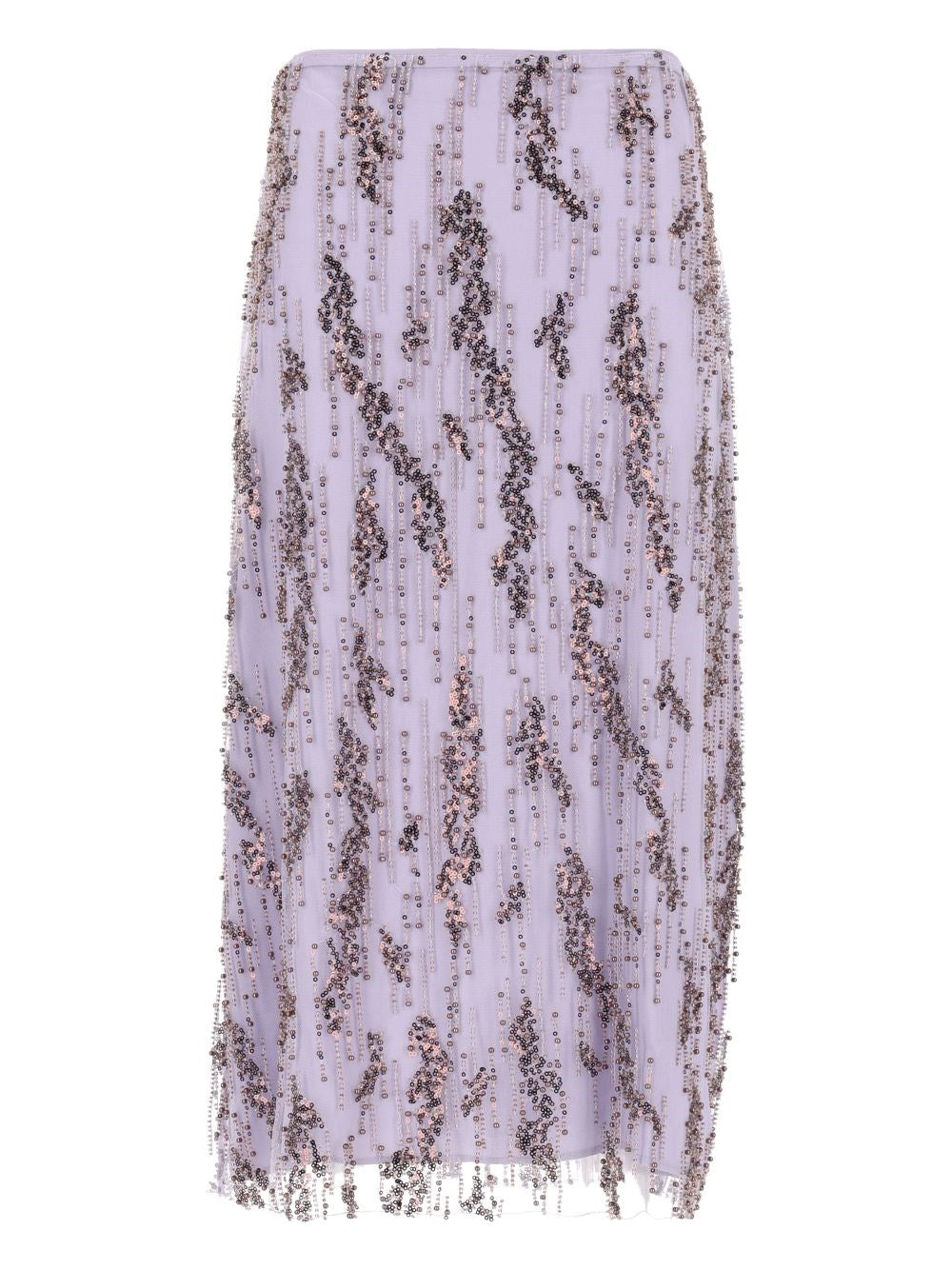 Staud "Aviva" Midi Skirt - Viola