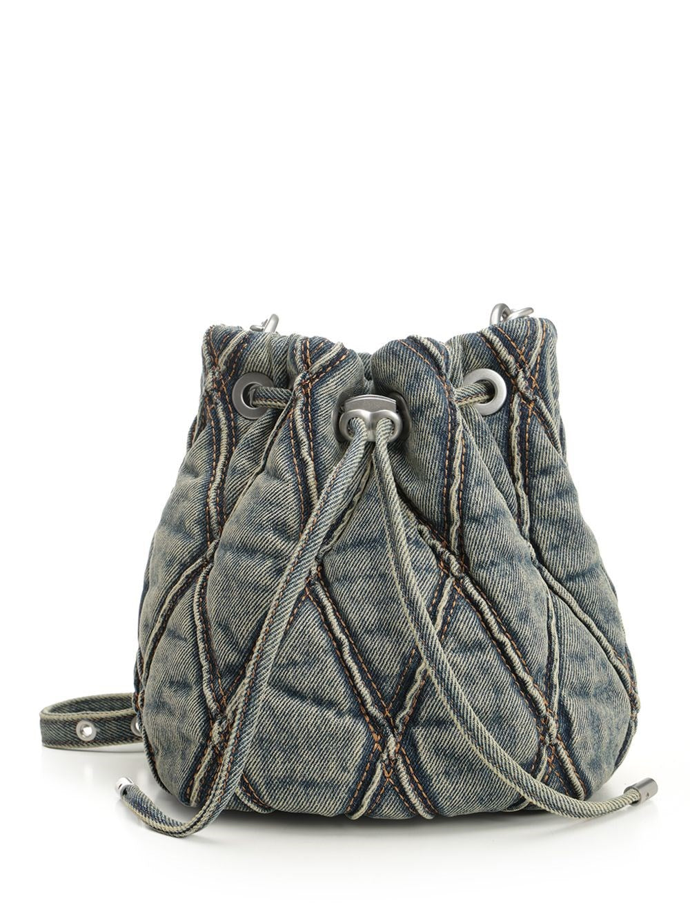Diesel Charm-D S-Bucket Bag - Blue