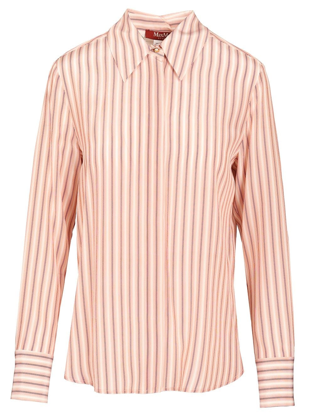 Studio Max Mara Printed Silk Shirt - Rose