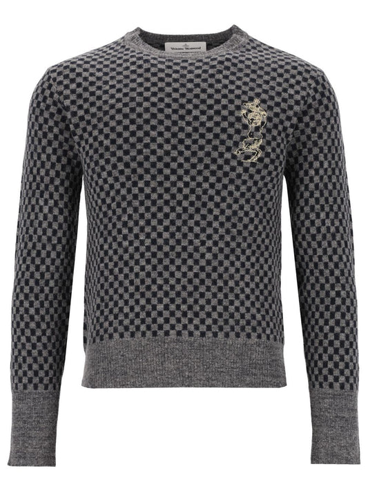 Vivienne Westwood Crew Neck Sweater - Grey