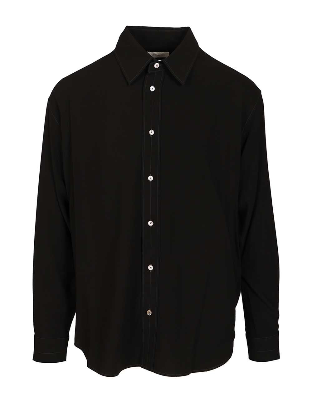 Lemaire Relaxed Shirt - Black