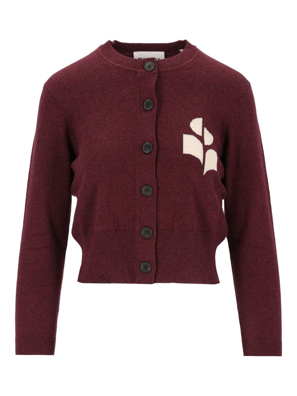 Marant Etoile Newton-Gz Iconic Cardigan - Bordeaux