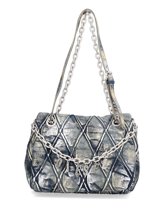 Diesel "Charm-D" Medium Bag - Black