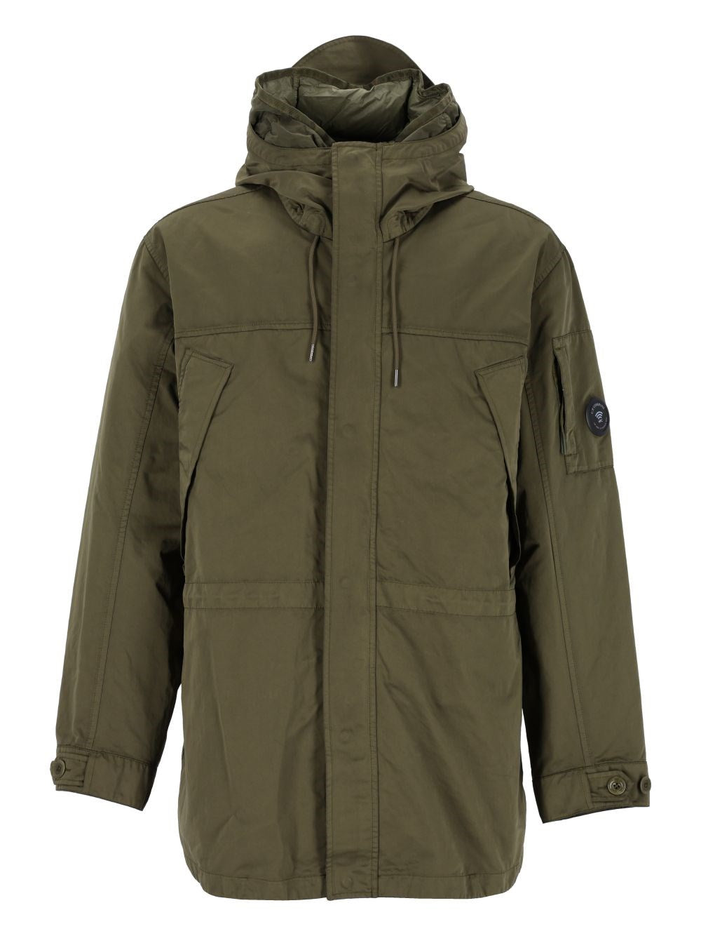 C.P. Company Parka In Micro Kei - Green