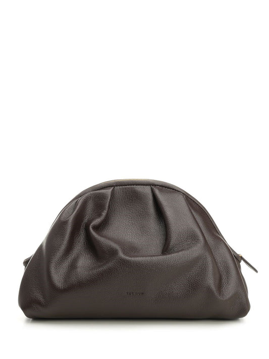 The Row "Charlotte" Clutch - Brown