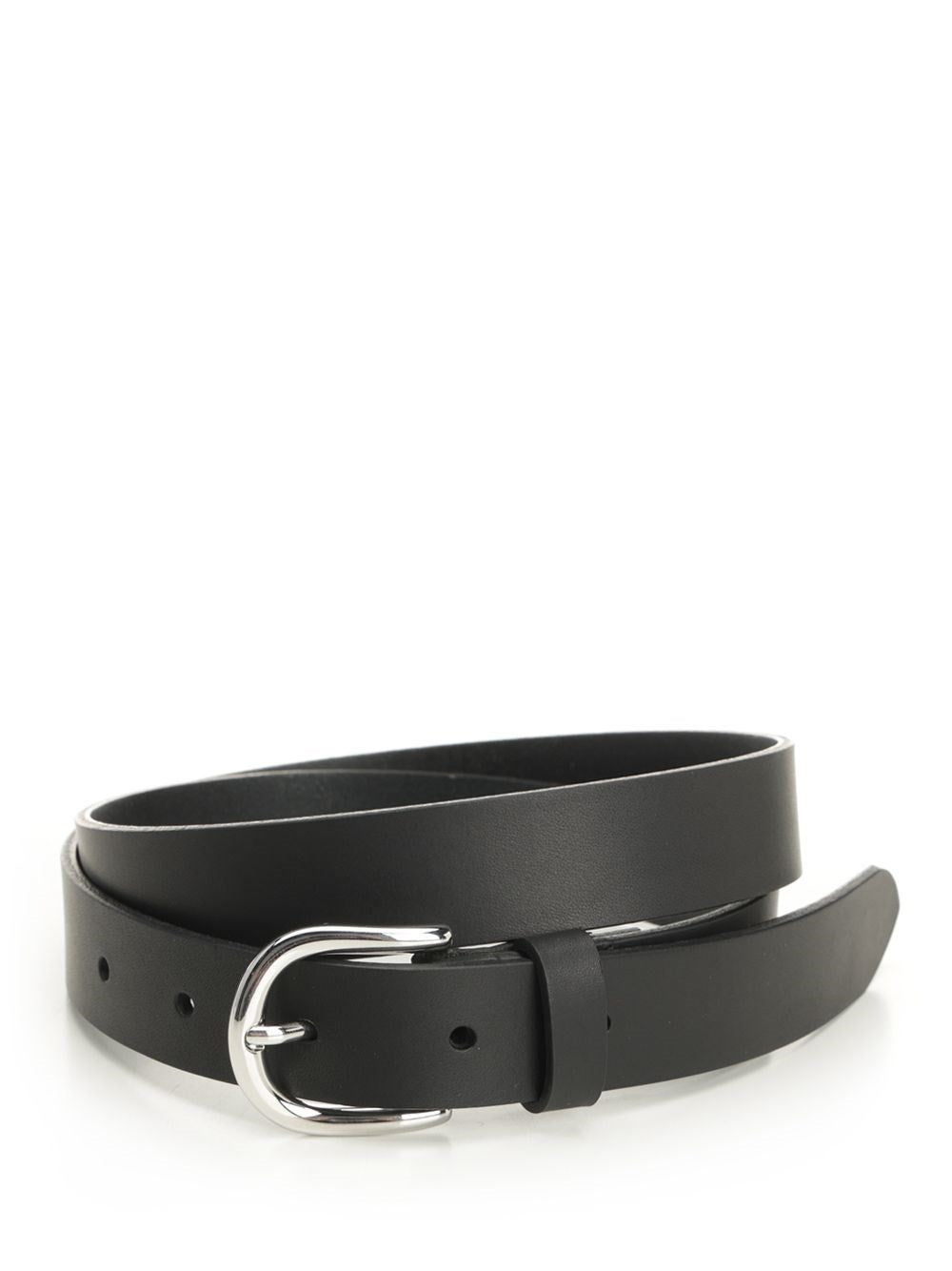 Isabel Marant "Zap" Leather Belt - Black