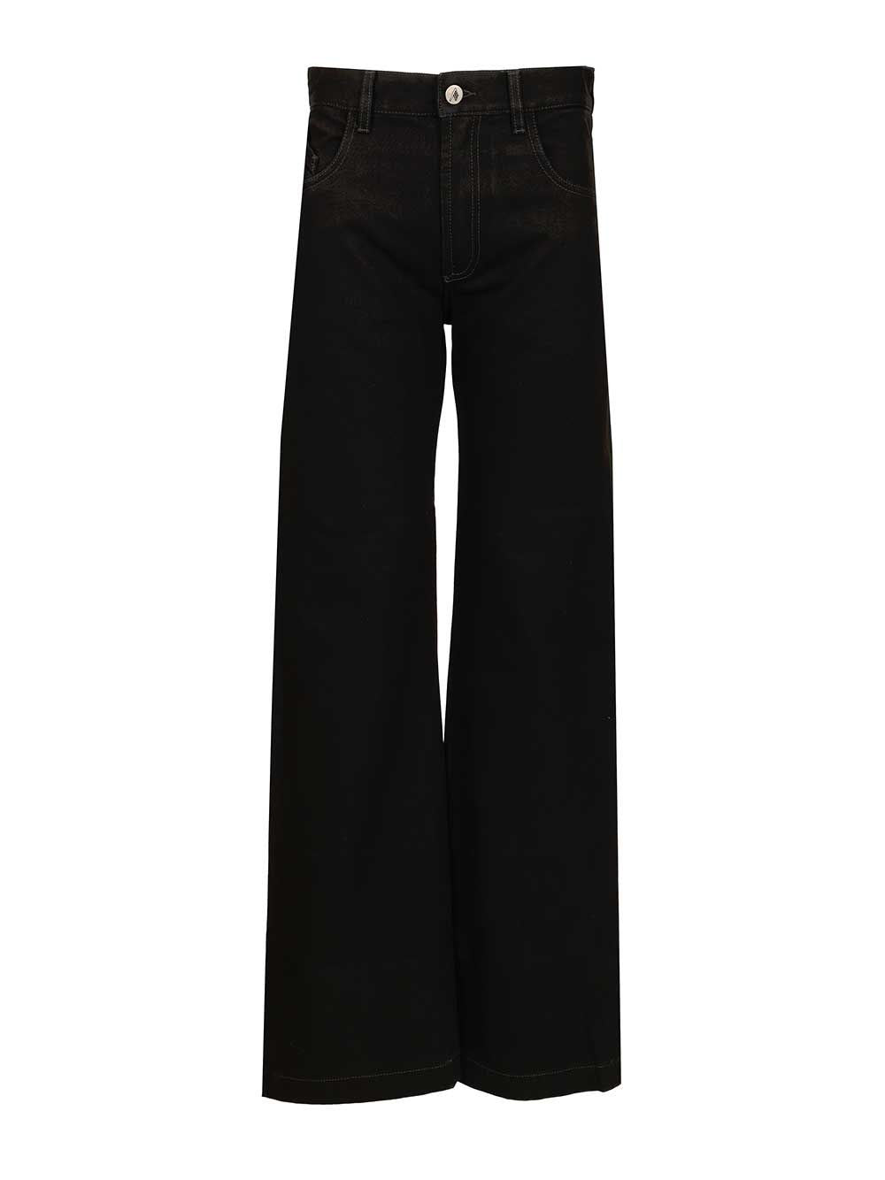 The Attico Cotton Jeans - Black