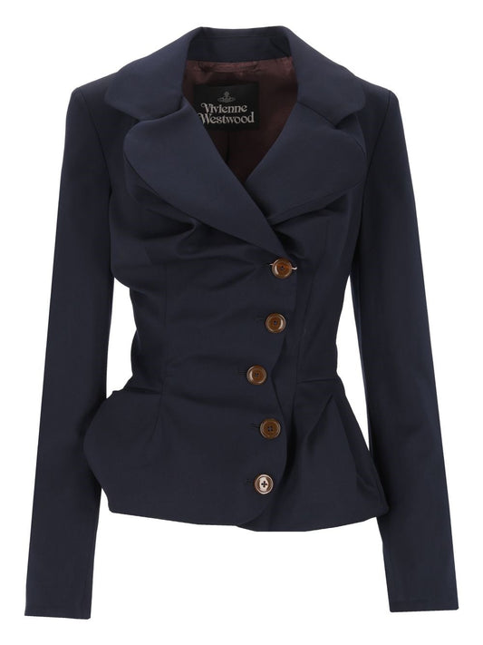 Vivienne Westwood Drunken Tailored Blazer - Blue