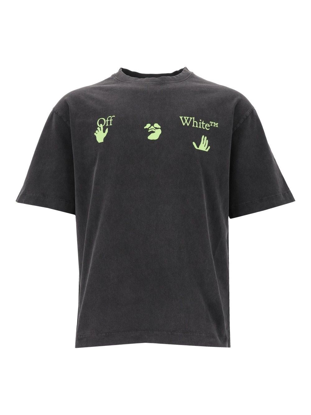 Off-White Bacco Arrow Skate T-Shirt - Black
