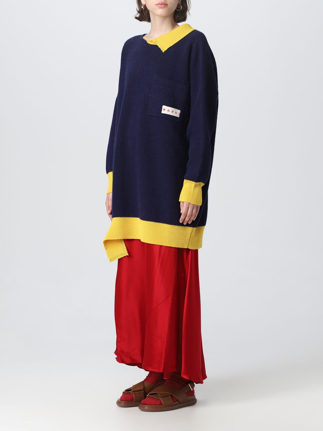 Marni Dress Woman Blue