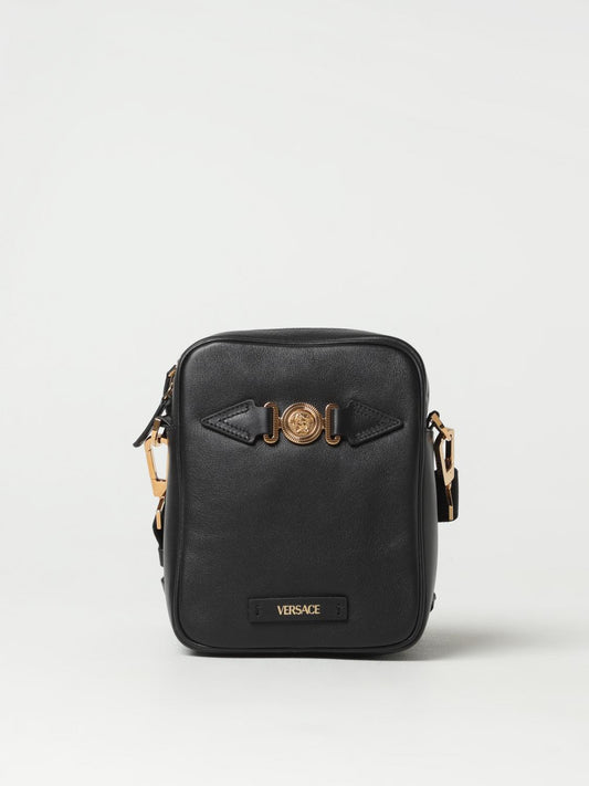 Versace Shoulder Bag Men Black