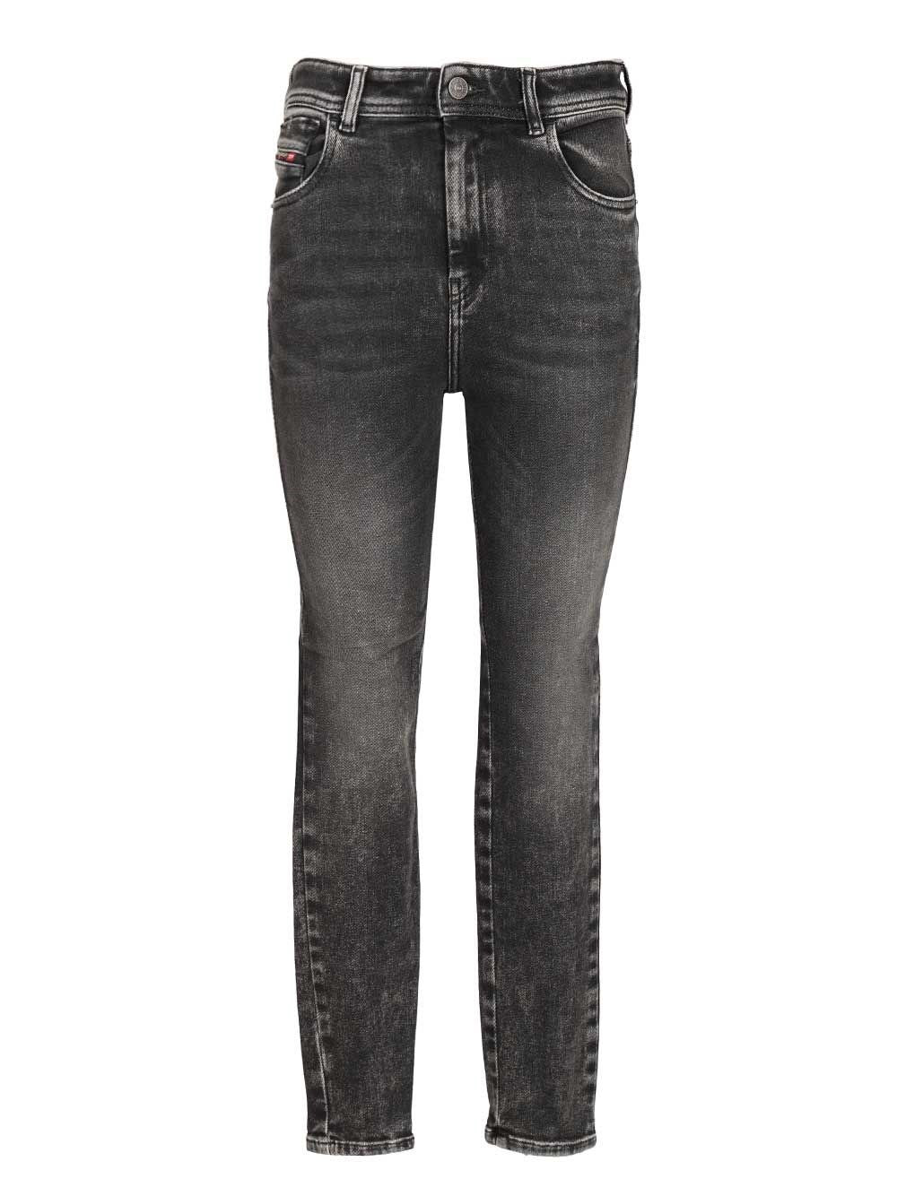 Diesel Skinny Jeans "1984 Slandy-High" - Grey