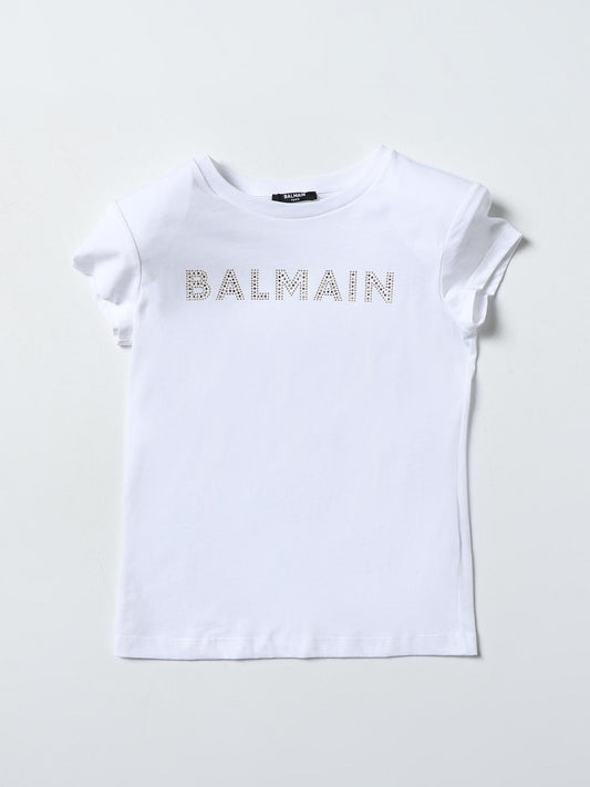 Balmain T Shirt Kids White