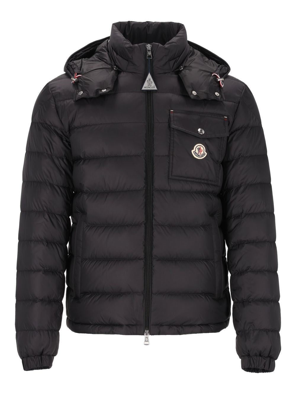 Moncler Verith Short Down Jacket With Hood - Black