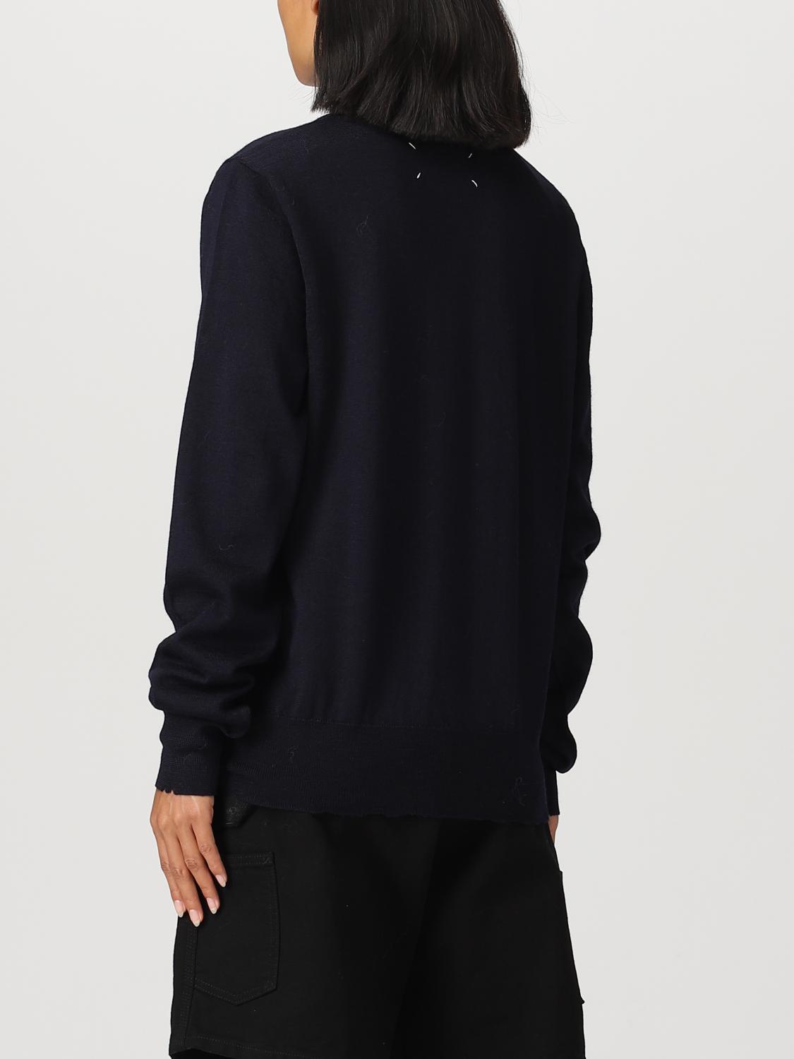 Maison Margiela Sweater Woman Blue