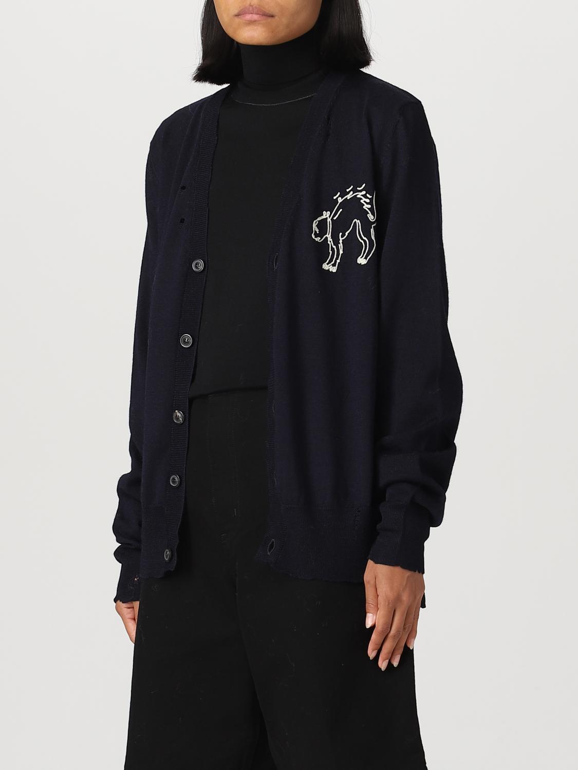 Maison Margiela Sweater Woman Blue