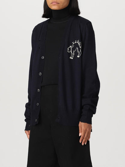Maison Margiela Sweater Woman Blue
